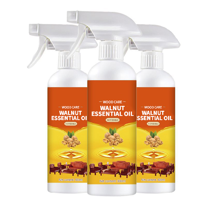 Walnut Oil Redwood Furniture Care Oil for Home Use, Floor Wax, Solid Wood Care and Maintenance, Walnut